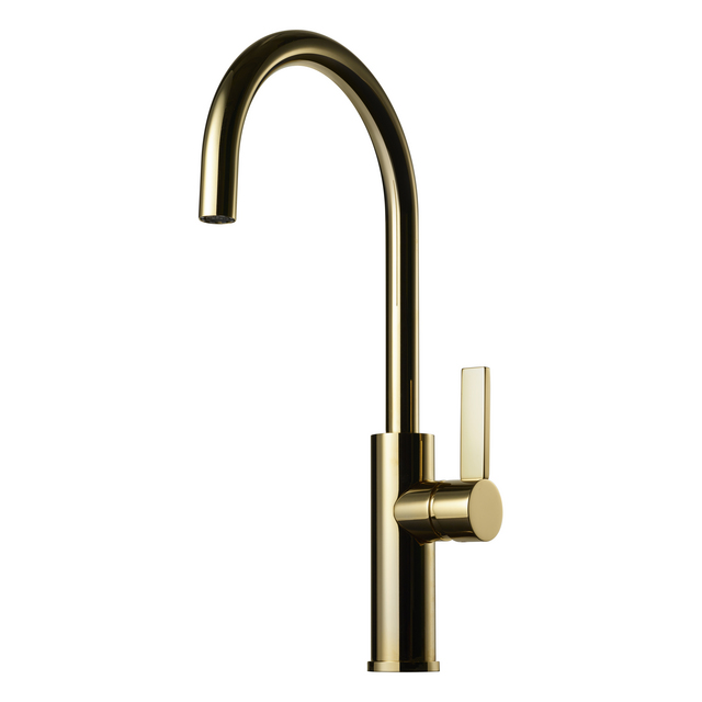 KÖKSBLANDARE ARM180 HONEY GOLD | Beijerbygg Byggmaterial